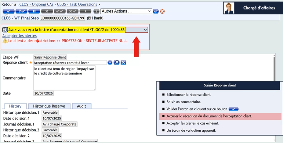 Course Image ERP T24 : Mise en place d'un crédit aux entreprises